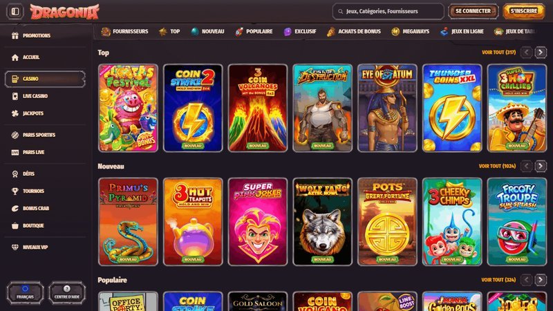 Decouvrez les Secrets de Dragonia Casino en Ligne pour les Joueurs Français